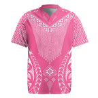 2025 Rugby Championship New Zealand Custom Rugby Jersey Poutama Motifs - Pink Out - Aussie Hoodie