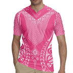 2025 Rugby Championship New Zealand Custom Rugby Jersey Poutama Motifs - Pink Out - Aussie Hoodie