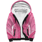 2025 Rugby Championship New Zealand Custom Sherpa Hoodie Poutama Motifs - Pink Out - Aussie Hoodie