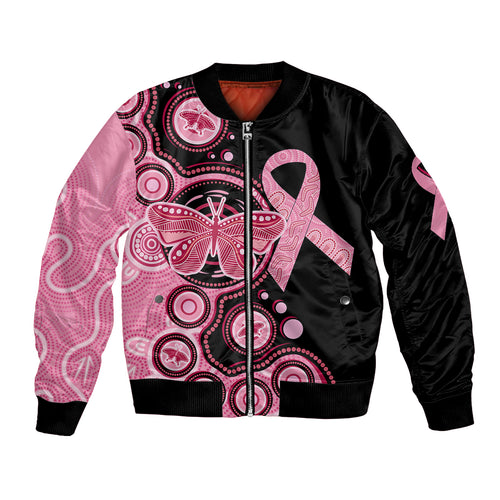 australia-indigenous-bomber-jacket-breast-cancer-ribbon-butterfly-aboriginal-arts