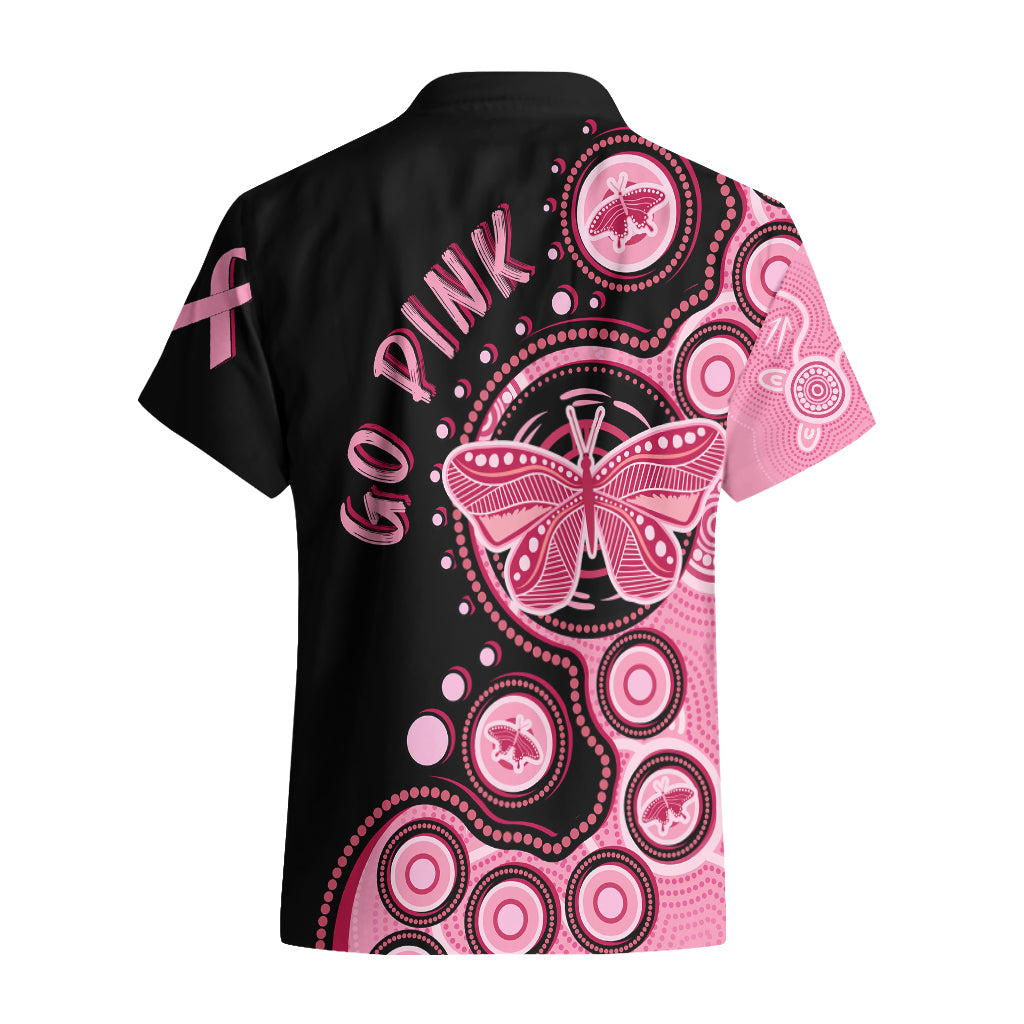 australia-indigenous-hawaiian-shirt-breast-cancer-ribbon-butterfly-aboriginal-arts