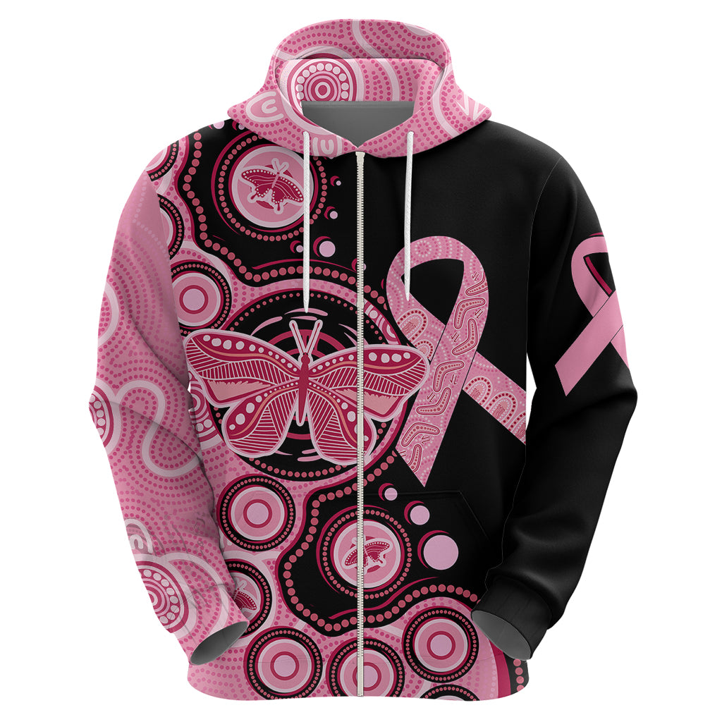 australia-indigenous-hoodie-breast-cancer-ribbon-butterfly-aboriginal-arts