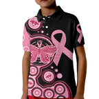 australia-indigenous-kid-polo-shirt-breast-cancer-ribbon-butterfly-aboriginal-arts