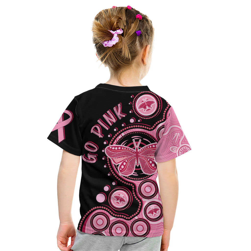 australia-indigenous-kid-t-shirt-breast-cancer-ribbon-butterfly-aboriginal-arts