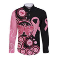 australia-indigenous-long-sleeve-button-shirt-breast-cancer-ribbon-butterfly-aboriginal-arts