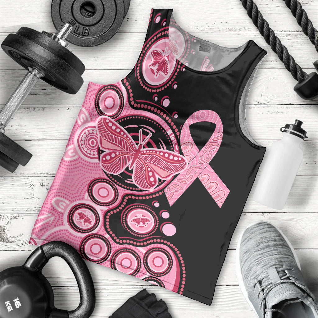 australia-indigenous-men-tank-top-breast-cancer-ribbon-butterfly-aboriginal-arts