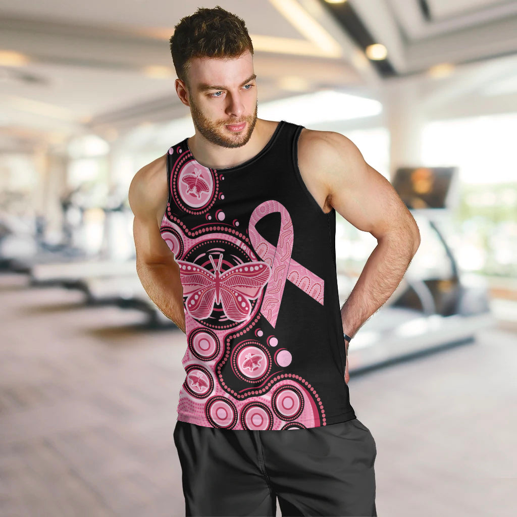 australia-indigenous-men-tank-top-breast-cancer-ribbon-butterfly-aboriginal-arts