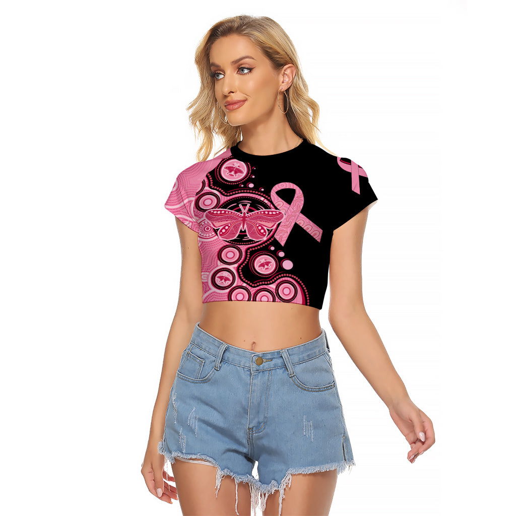australia-indigenous-raglan-cropped-t-shirt-breast-cancer-ribbon-butterfly-aboriginal-arts