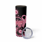 Australia Indigenous Skinny Tumbler Breast Cancer Ribbon Butterfly Aboriginal Arts