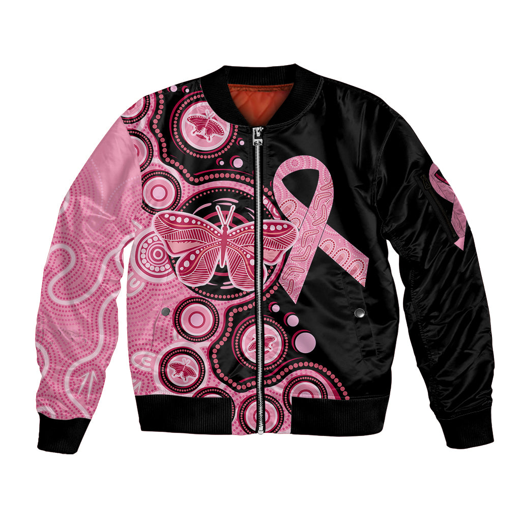australia-indigenous-sleeve-zip-bomber-jacket-breast-cancer-ribbon-butterfly-aboriginal-arts