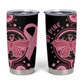 Australia Indigenous Tumbler Cup Breast Cancer Ribbon Butterfly Aboriginal Arts