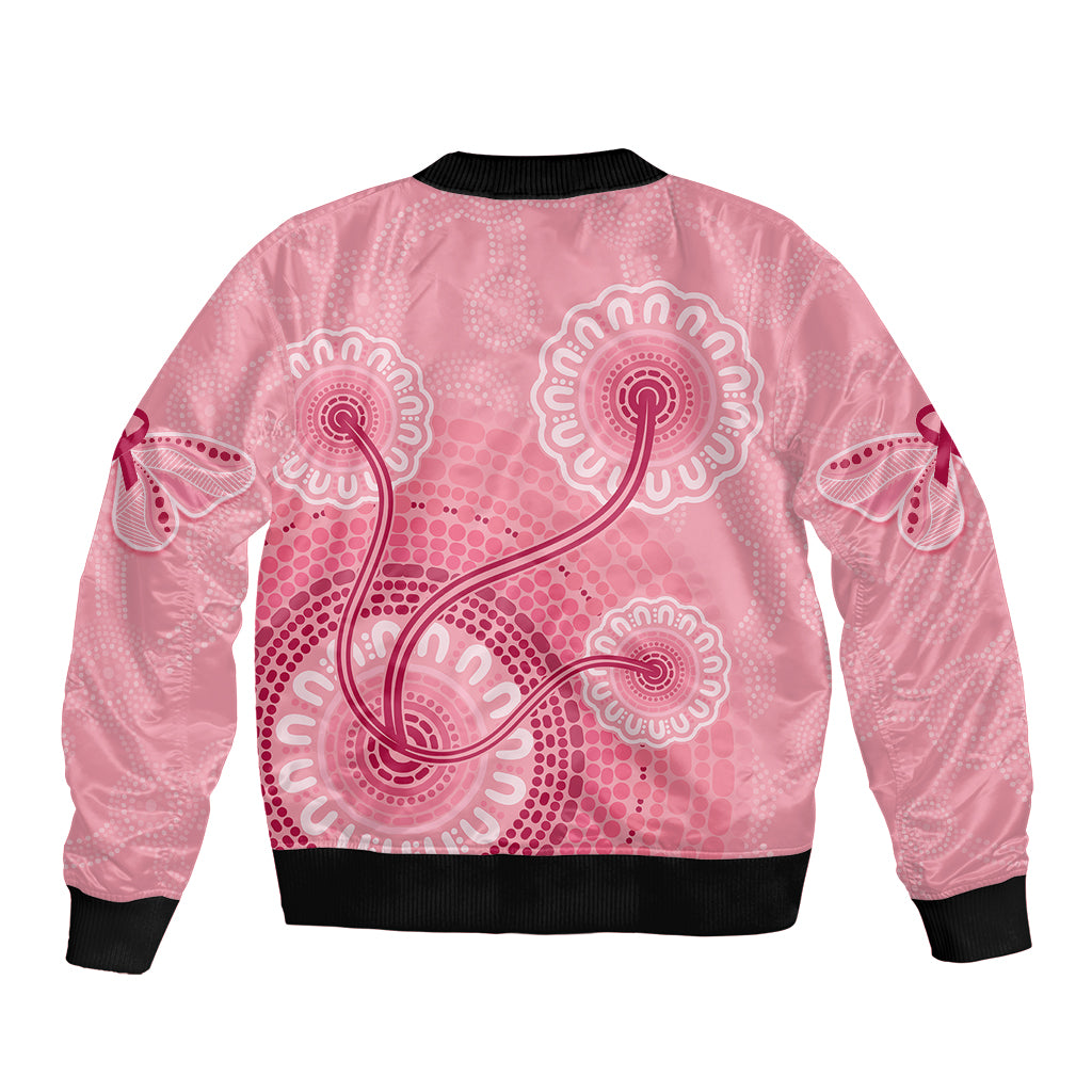 australia-indigenous-bomber-jacket-breast-cancer-ribbon-aboriginal-art-pink