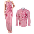 australia-indigenous-couples-matching-tank-maxi-dress-and-long-sleeve-button-shirts-breast-cancer-ribbon-aboriginal-art-pink