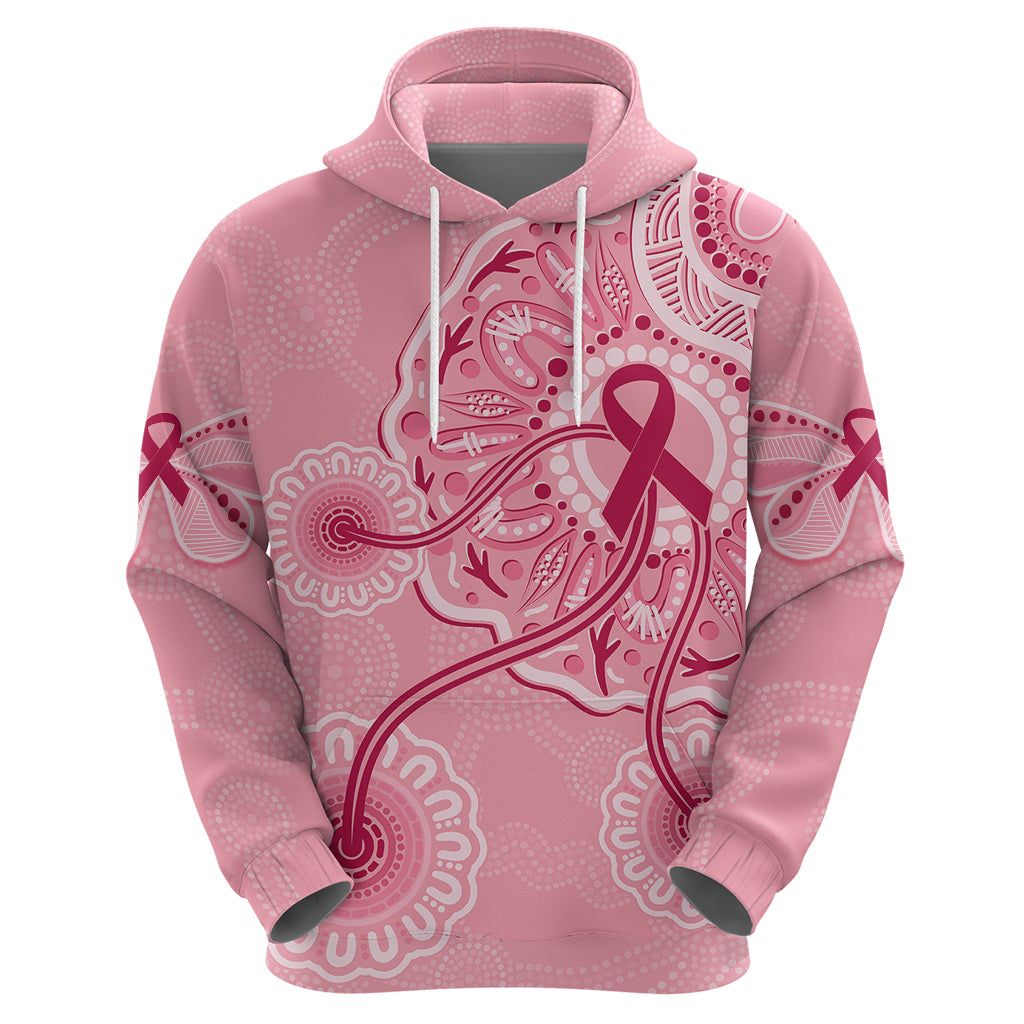 australia-indigenous-hoodie-breast-cancer-ribbon-aboriginal-art-pink