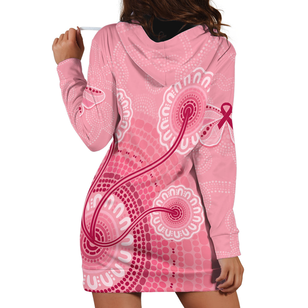 australia-indigenous-hoodie-dress-breast-cancer-ribbon-aboriginal-art-pink