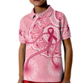 australia-indigenous-kid-polo-shirt-breast-cancer-ribbon-aboriginal-art-pink
