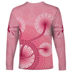 australia-indigenous-long-sleeve-shirt-breast-cancer-ribbon-aboriginal-art-pink