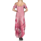 australia-indigenous-summer-maxi-dress-breast-cancer-ribbon-aboriginal-art-pink