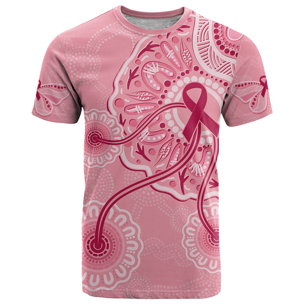 australia-indigenous-t-shirt-breast-cancer-ribbon-aboriginal-art-pink