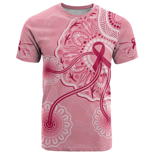 australia-indigenous-t-shirt-breast-cancer-ribbon-aboriginal-art-pink