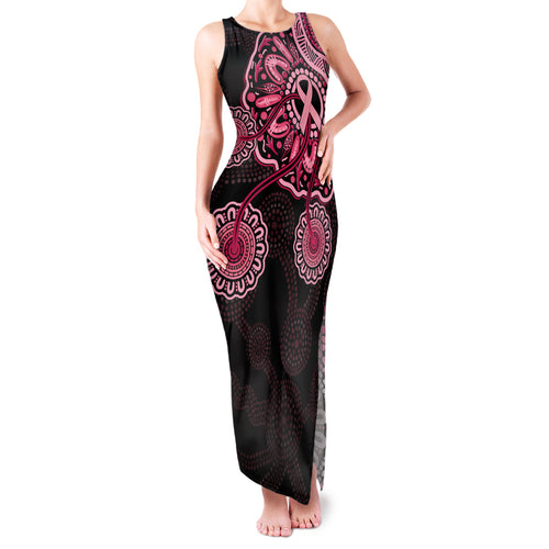 australia-indigenous-family-matching-tank-maxi-dress-and-hawaiian-shirt-breast-cancer-ribbon-aboriginal-art-black
