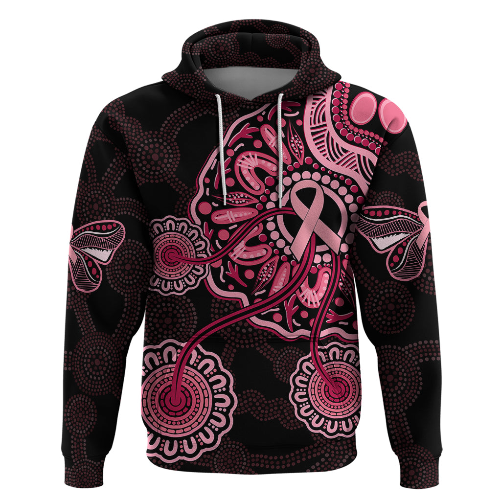 australia-indigenous-hoodie-breast-cancer-ribbon-aboriginal-art-black