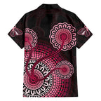 australia-indigenous-kid-hawaiian-shirt-breast-cancer-ribbon-aboriginal-art-black