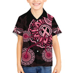 australia-indigenous-kid-hawaiian-shirt-breast-cancer-ribbon-aboriginal-art-black