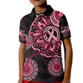 australia-indigenous-kid-polo-shirt-breast-cancer-ribbon-aboriginal-art-black