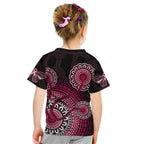 australia-indigenous-kid-t-shirt-breast-cancer-ribbon-aboriginal-art-black