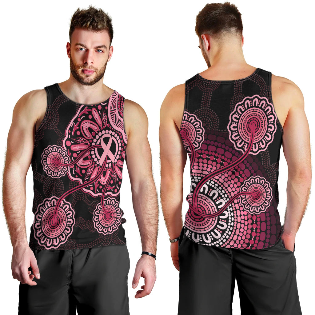australia-indigenous-men-tank-top-breast-cancer-ribbon-aboriginal-art-black