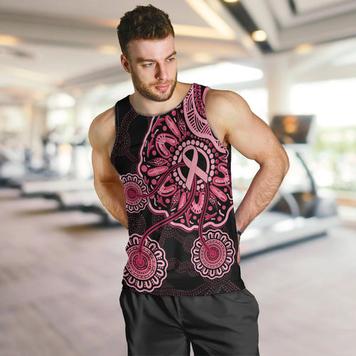 australia-indigenous-men-tank-top-breast-cancer-ribbon-aboriginal-art-black
