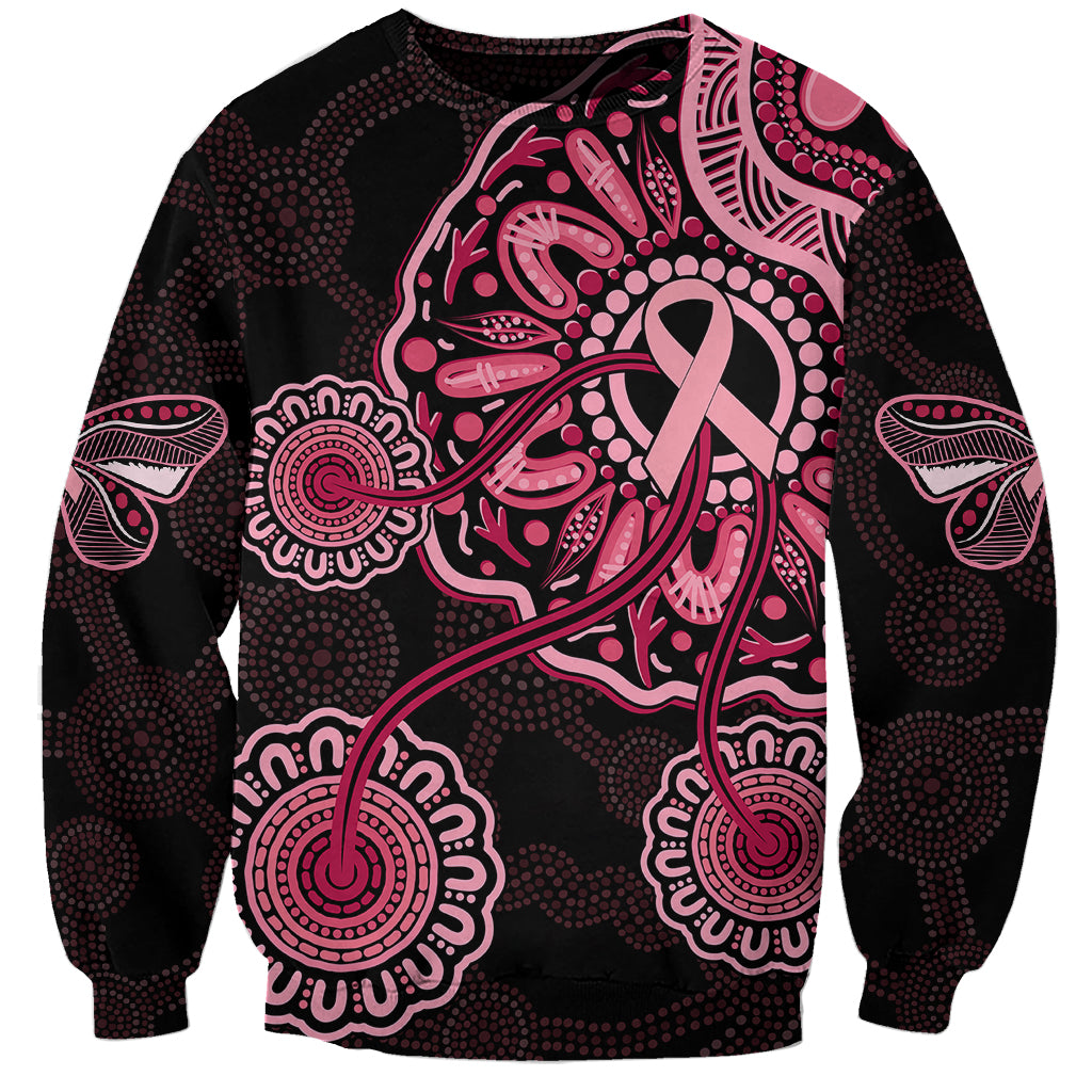 australia-indigenous-sweatshirt-breast-cancer-ribbon-aboriginal-art-black