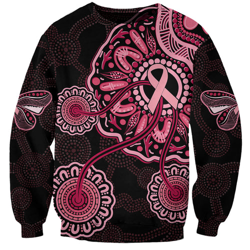 australia-indigenous-sweatshirt-breast-cancer-ribbon-aboriginal-art-black