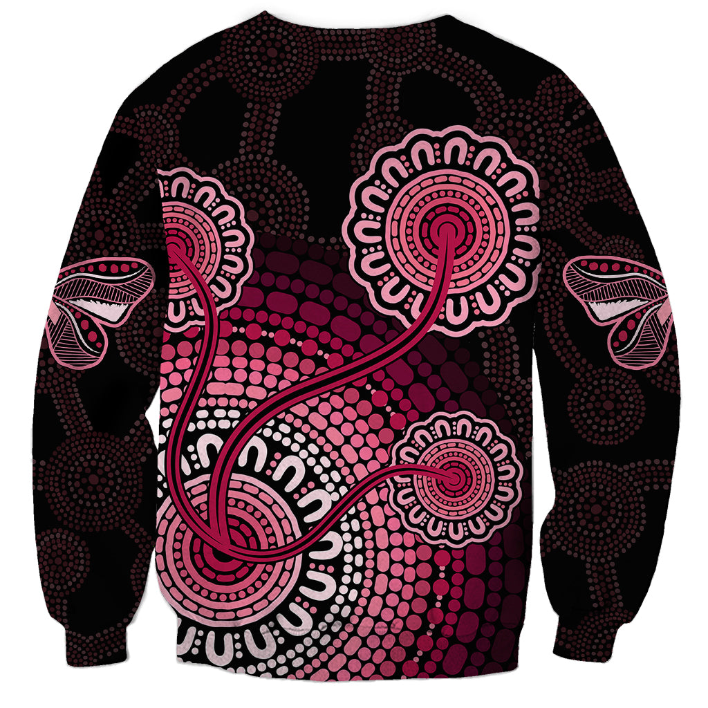 australia-indigenous-sweatshirt-breast-cancer-ribbon-aboriginal-art-black
