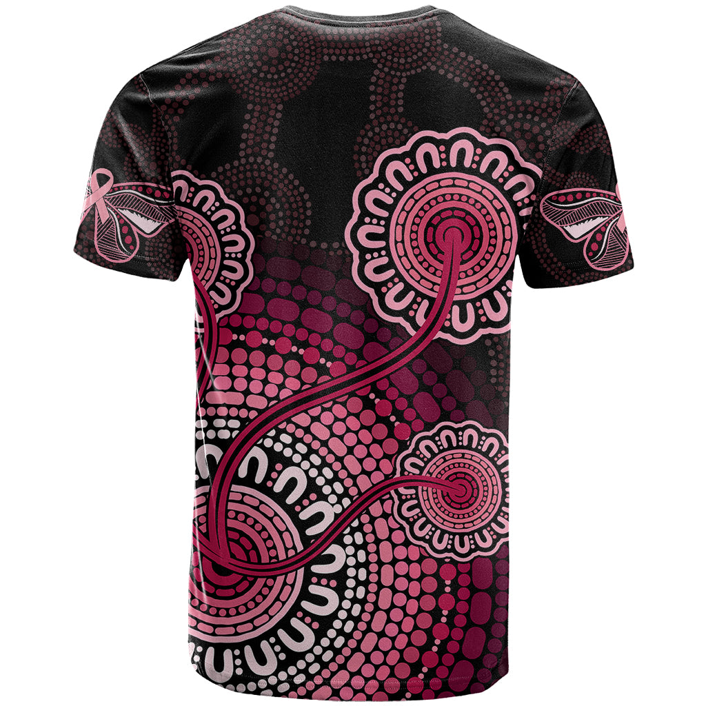 australia-indigenous-t-shirt-breast-cancer-ribbon-aboriginal-art-black
