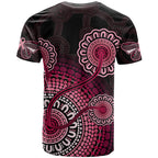 australia-indigenous-t-shirt-breast-cancer-ribbon-aboriginal-art-black
