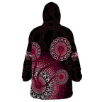 australia-indigenous-wearable-blanket-hoodie-breast-cancer-ribbon-aboriginal-art-black