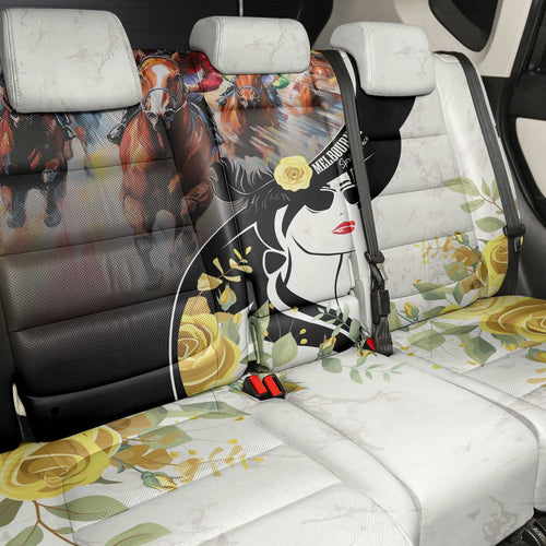 Melbourne Horse Racing Back Car Seat Cover Derby Day