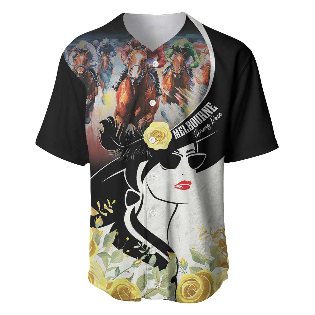 Melbourne Horse Racing Baseball Jersey Derby Day
