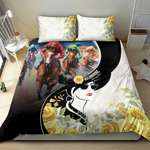 Melbourne Horse Racing Bedding Set Derby Day