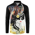 Melbourne Horse Racing Button Sweatshirt Derby Day
