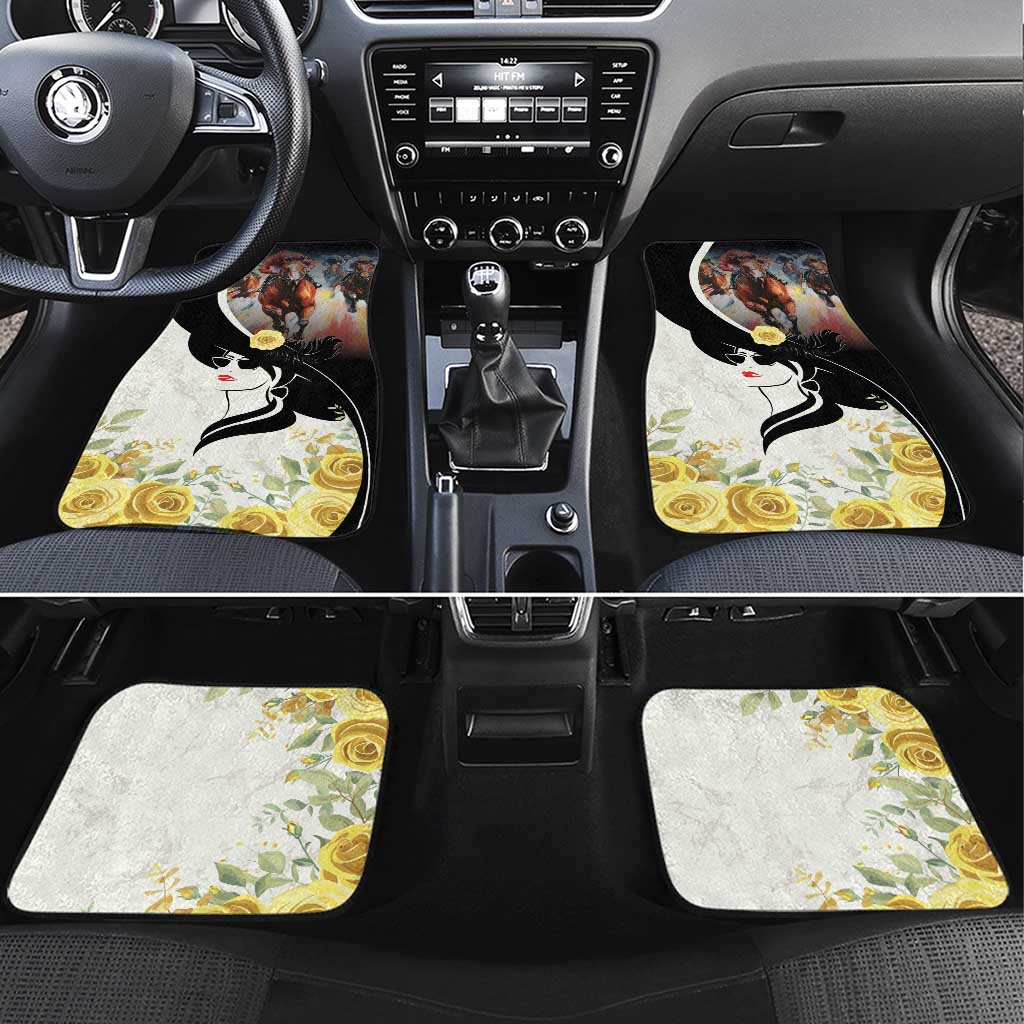 Melbourne Horse Racing Car Mats Derby Day