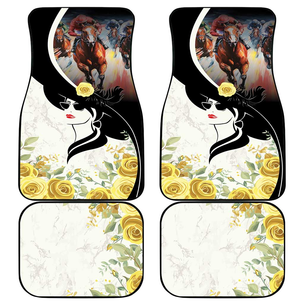 Melbourne Horse Racing Car Mats Derby Day