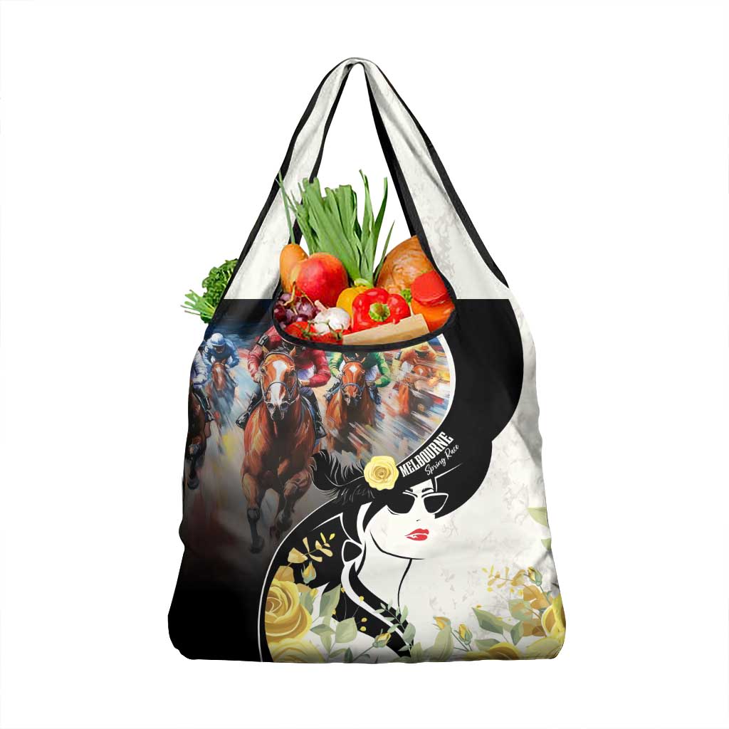 Melbourne Horse Racing Grocery Bag Derby Day