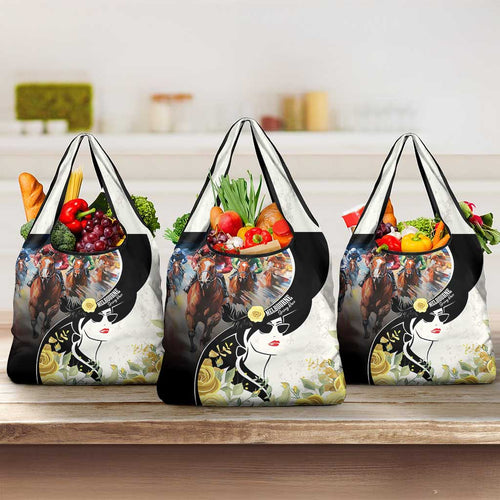 Melbourne Horse Racing Grocery Bag Derby Day