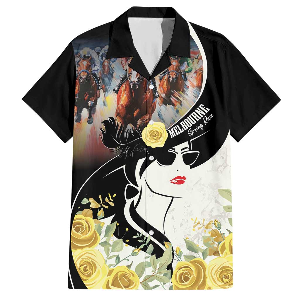 Melbourne Horse Racing Hawaiian Shirt Derby Day