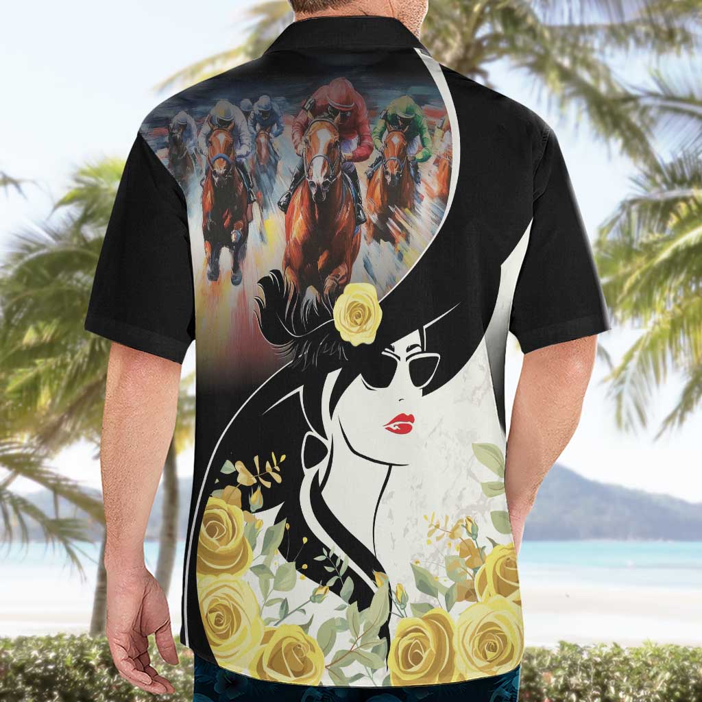 Melbourne Horse Racing Hawaiian Shirt Derby Day