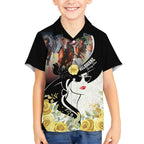 Melbourne Horse Racing Kid Hawaiian Shirt Derby Day