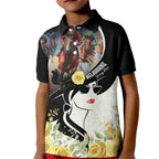 Melbourne Horse Racing Kid Polo Shirt Derby Day